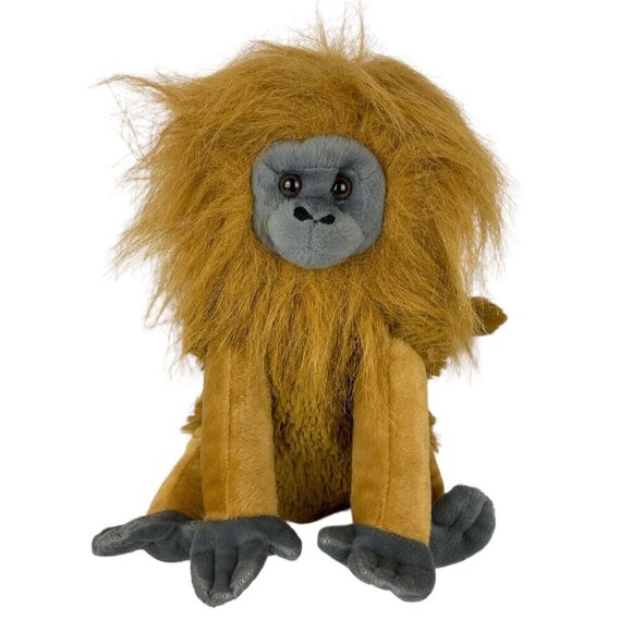 Wild Republic Cuddlekins Plush Golden Lion Tamarin Monkey 12 inch Soft Toy - Picture 1 of 8